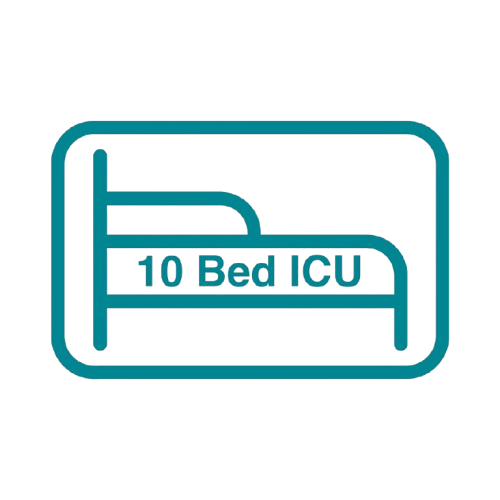 10 BED ICU